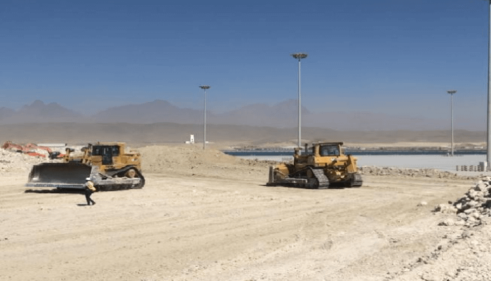 Rock Cutting in Duba Port